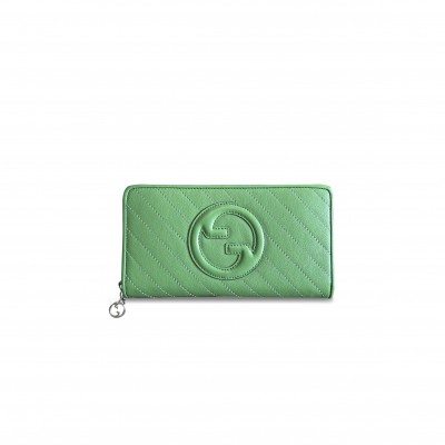 GUCCI BLONDIE ZIP AROUND WALLET 760312 (19.5*11*3cm)
